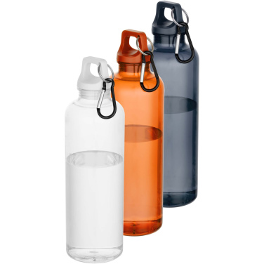 Logotrade promotional giveaways photo of: Oregon 750 ml RCS recycled plastic water bottle with carabiner