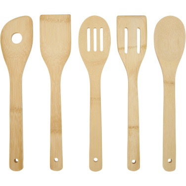 Logo trade promotional products picture of: Tala bamboo kitchen tool set