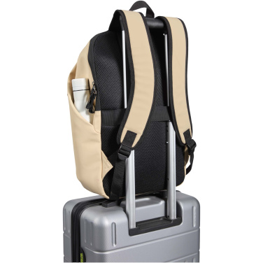 Logo trade promotional giveaway photo of: Resi Plus 15" GRS recycled anti-theft backpack 18L