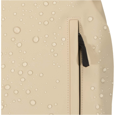 Logo trade promotional merchandise image of: Resi Plus 15" GRS recycled anti-theft backpack 18L