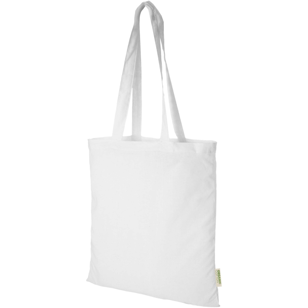 Logotrade promotional products photo of: Odisha 140 g/m² OCS organic tote bag 7L