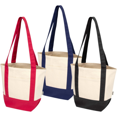 Logotrade advertising products photo of: Sam 320 g/m² GRS recycled mini cotton tote bag