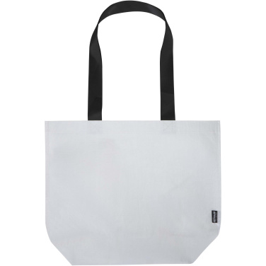 Logo trade promotional gifts picture of: Duo GRS recycled double-laminated tote bag 18L