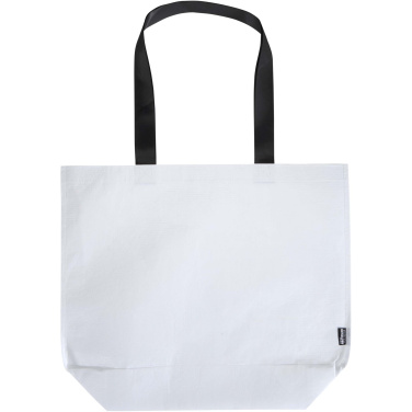 Logo trade promotional products image of: Duo GRS recycled double-laminated oversized tote bag 30L