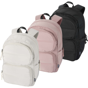Logo trade promotional items picture of: Puffer 15.6" GRS recycled laptop backpack 18L