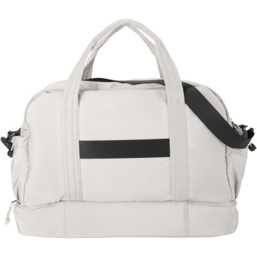 Logotrade corporate gifts photo of: Puffer GRS recycled duffel bag with insulated bottom 30L