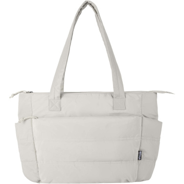 Logotrade advertising product image of: Puffer 15.6" GRS recycled laptop tote bag 18L