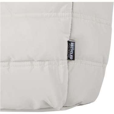 Logo trade corporate gifts image of: Puffer 15.6" GRS recycled laptop tote bag 18L