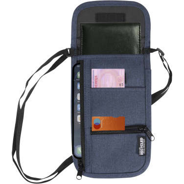 Logotrade promotional merchandise picture of: Ross GRS recycled smart travel pouch