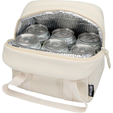Logo trade business gifts image of: Recanvas GRS recycled lunch cooler bag 5L