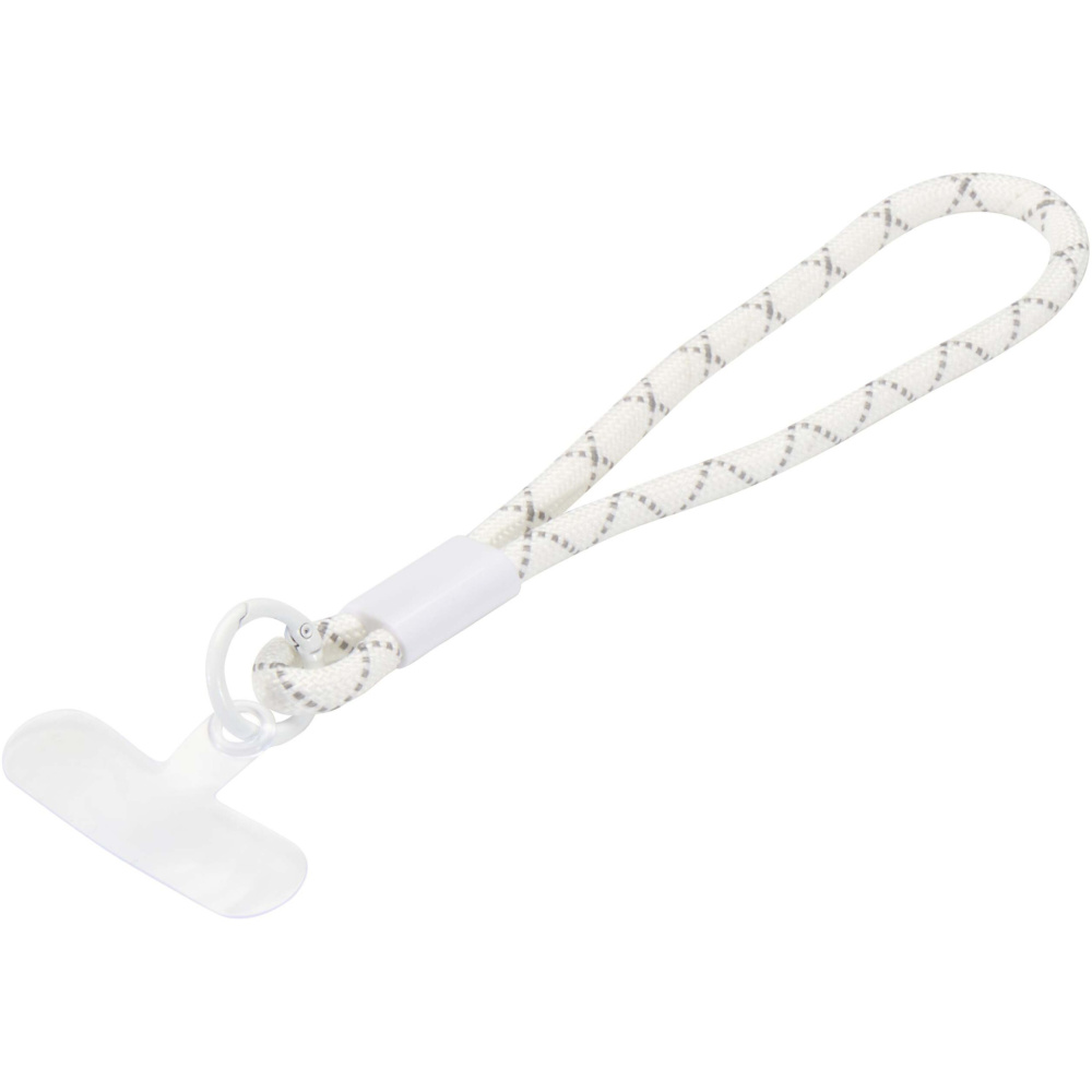 Logo trade promotional products image of: Arich recycled plastic smartphone wristband