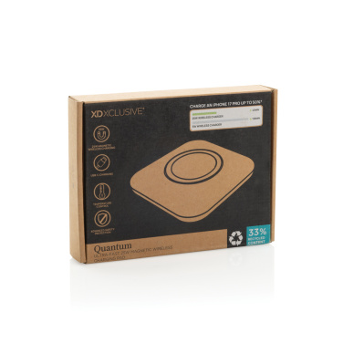 Logo trade advertising products image of: Quantum ultra-fast 25W magnetic wireless charging pad