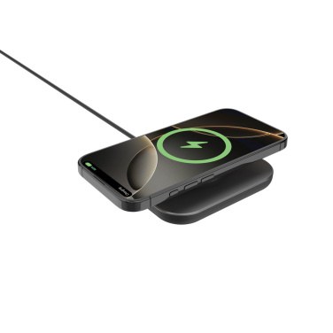 Logotrade promotional item image of: Quantum ultra-fast 25W magnetic wireless charging pad