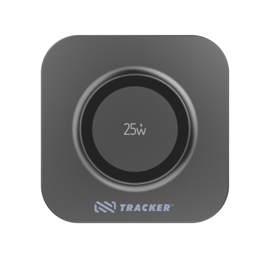 Logo trade promotional giveaways image of: Quantum ultra-fast 25W magnetic wireless charging pad