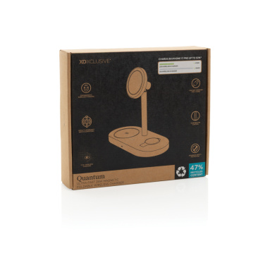 Logo trade promotional gifts image of: Quantum RCS ultra-fast 25W Magnetic desk wireless Charger