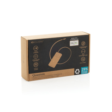 Logo trade promotional products picture of: Quantum RCS ultra-fast PD45W 10.000mAh powerbank with screen