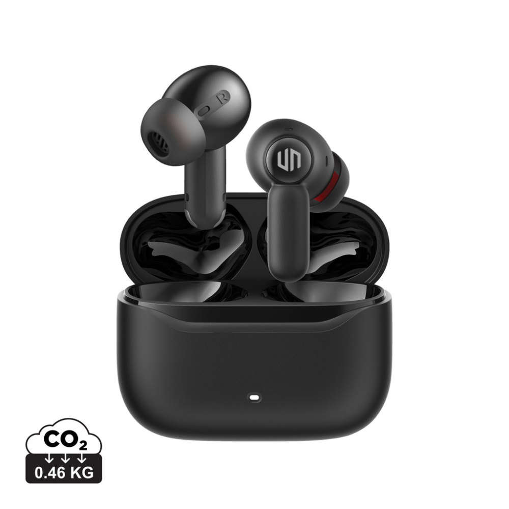 Logo trade promotional gifts image of: Urban Vitamin Ventura RCS Hybrid ANC & ENC earbuds