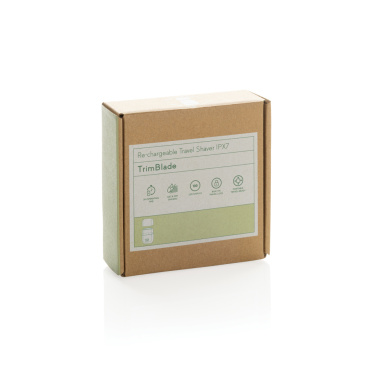 Logo trade corporate gift photo of: TrimBlade re-chargeable Travel Shaver IPX7