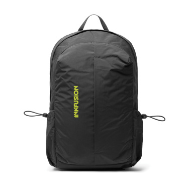 Logotrade advertising products photo of: KENTO URBAN RCS recycled nylon 15.6 inch Backpack with front