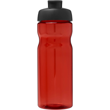 Logo trade promotional merchandise image of: H2O Active® Eco Base 650 ml flip lid sport bottle