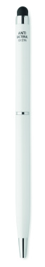 Logotrade promotional merchandise picture of: Stylus antibacterial pen
