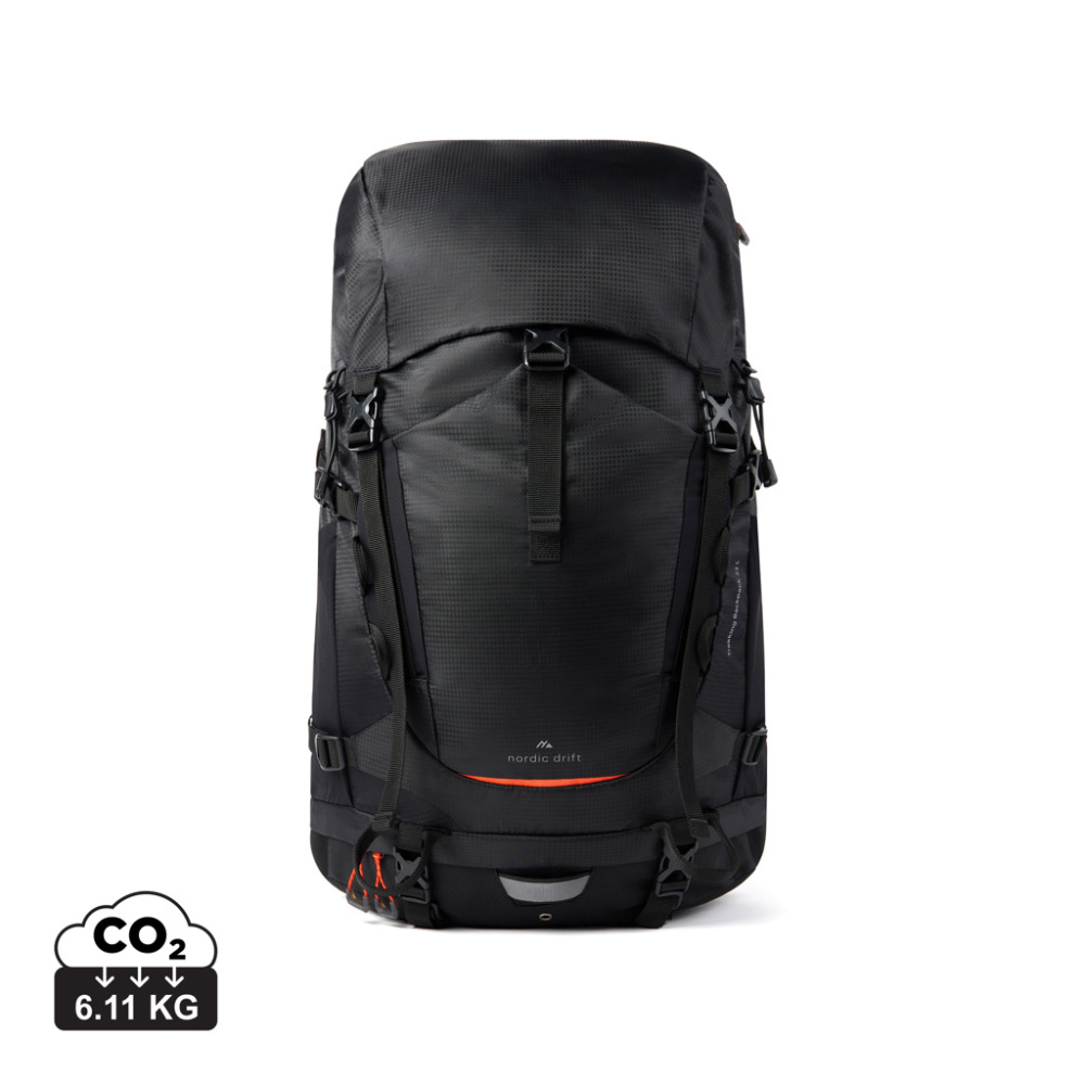 Logo trade promotional merchandise image of: Nordic Drift Trail RCS backpack 33L