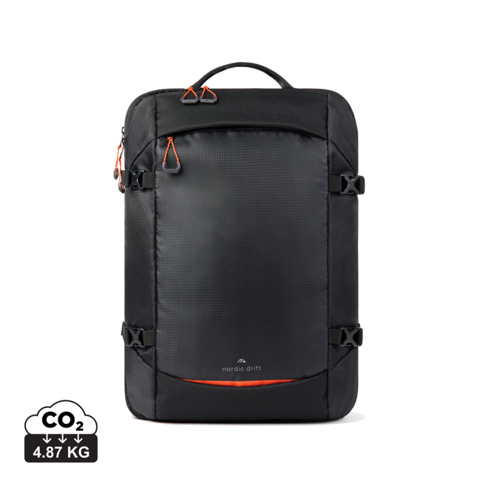 Logotrade promotional giveaway picture of: Nordic Drift RCS Travelling backpack 25L