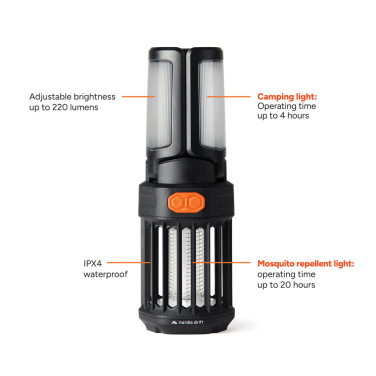 Logotrade advertising product picture of: Nordic Drift Titan Portable mosquito repellent camping light