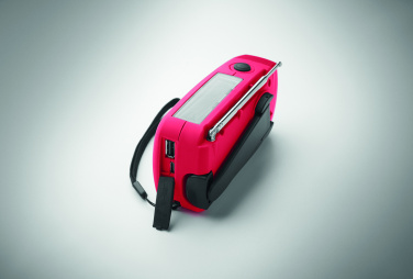 Logotrade promotional product image of: Portable radio SOS with LED torch