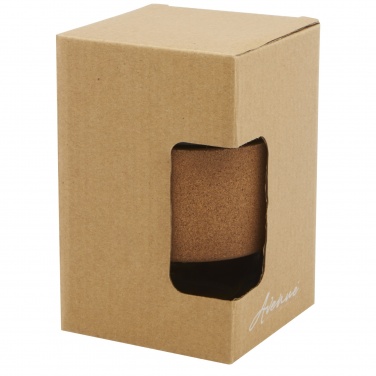 Logo trade reklaamtoote pilt: Lidan 360 ml borosilikaatklaasist termotops silikoonkaanega