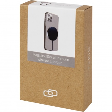 Logotrade ärikingituse foto: Magclick 15W alumiiniumist juhtmevaba laadija