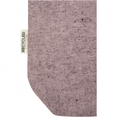 Logo trade reklaamtooted foto: Pheebs 150 g/m² taaskasutatud puuvillast kandekott esitaskuga 9L