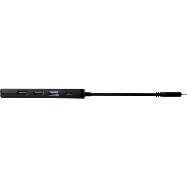 Logotrade ärikingid pilt: Loop RCS taaskasutatud plastist multimeediumiadapter USB 2.0-3.0 HDMI-pordiga