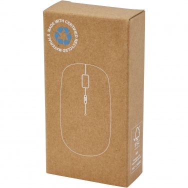 Logo trade reklaamkingi pilt: Menlo RCS taaskasutatud plastist juhtmevaba hiir 