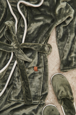 Logotrade firmakingid pilt: VINGA Louis luksuslik plüüsist hommikumantel, suurus S-M