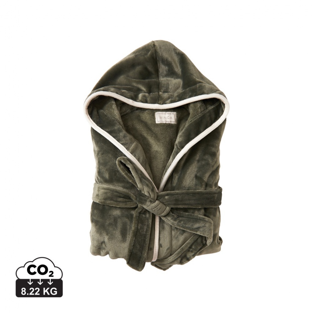 Logotrade ärikingid pilt: VINGA Louis luksuslik plüüsist hommikumantel, suurus L-XL