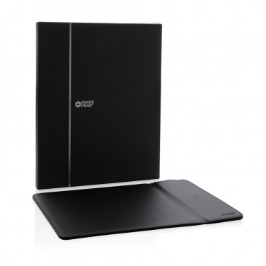 Logo trade reklaamkingid foto: Swiss Peak RCS taaskasutatud PU 10W juhtmevaba laadimisega hiirematt