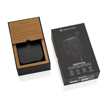 Logotrade reklaamtoote foto: Urban Vitamin Saratoga 5 in 1 universaalne laadija