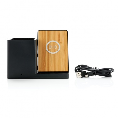 Logotrade reklaamtoote foto: Ontario RCS taaskasutatud plastist 10 W juhtmevaba laadija