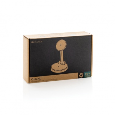 Logotrade reklaamkingituse foto: Ontario RCS rplastic 15W magnetlaadimine 2 in 1 alus