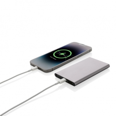 Logotrade meene foto: RCS-i taaskasutatud plastist/alumiiniumist 4000 mah C-tüüpi akupank