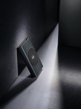 Logotrade reklaamkingitused pilt: Terra RCS taaskasutatud alumiiniumist 5000 mAh akupank 5W juhtmevaba