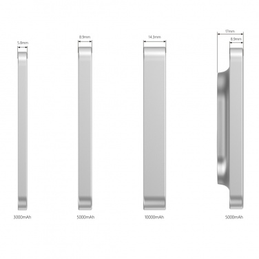 Logotrade ärikingi foto: Urban Vitamin Malibu RCS plastist/alumiinium 5000 mah akupank