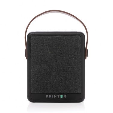 Logo trade firmakingi pilt: Skywave RCS taaskasutatud plastikust päikesekõlar 12W