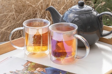 Logotrade ärikingitused pilt: Deluxe topeltseinaga galvaniseeritud klaasist kruus