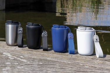 Logotrade meened pilt: Cuppa RCS terasest vaakum termoskruus koos randmepaelaga