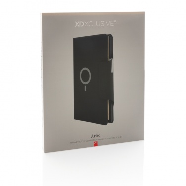 Logotrade firmakingid pilt: Artic Magnetic 10W juhtmevaba laadimisega A4 portfell