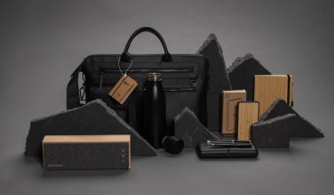 Logotrade reklaamkingid pilt: Bambusest märkmik ja lõpmatuse pliiatsikomplekt