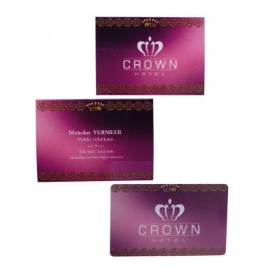 Logotrade firmakingi foto: Koorimisvastane RFID-kaitsekaart koos aktiivse segamiskiibiga