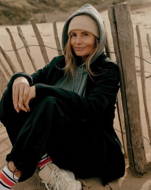 Logo trade firmakingid foto: Iqoniq Torres taaskasutatud puuvillast kapuutsiga pusa